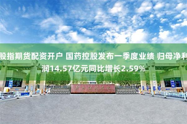 股指期货配资开户 国药控股发布一季度业绩 归母净利润14.57亿元同比增长2.59%